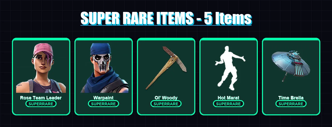 [PC] | Rose Team Leader | Warpaint | Sentinel | Valeria | Kymera | 190 skin | 252 pickaxe | 192 emote | 184 glider | Lv3128