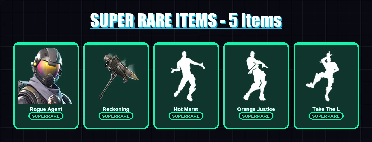 [PC/XBOX/PSN] | Rogue Agent | Hybrid | Carbide | Dire | Ravage | 34 skin | 19 pickaxe | 28 emote | 27 glider | Lv401