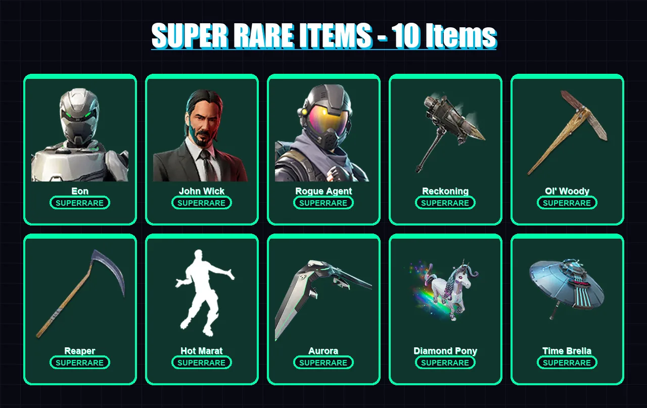 [PC/PSN] | Eon | John Wick | Rogue Agent | Fusion | Spider Knight | 284 skin | 264 pickaxe | 201 emote | 179 glider | Lv3216