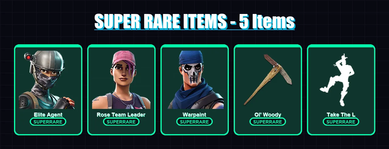 [PC/XBOX/PSN] | Elite Agent | Rose Team Leader | Warpaint | Dark Voyager | Mission Specialist | 8 skin | 12 pickaxe | 14 emote | 13 glider | Lv129