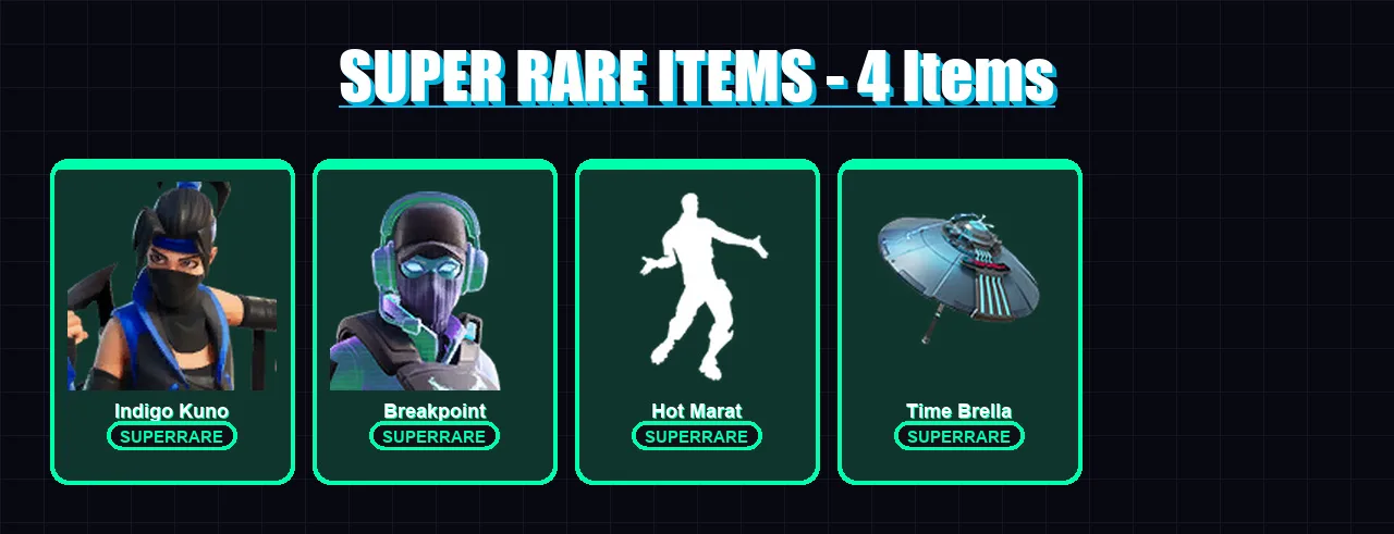 [PC/XBOX/PSN] | Indigo Kuno | Breakpoint | Gear Specialist Maya | Frostbite | Fade | 76 skin | 139 pickaxe | 103 emote | 109 glider | Lv2014 — Fortnite account
