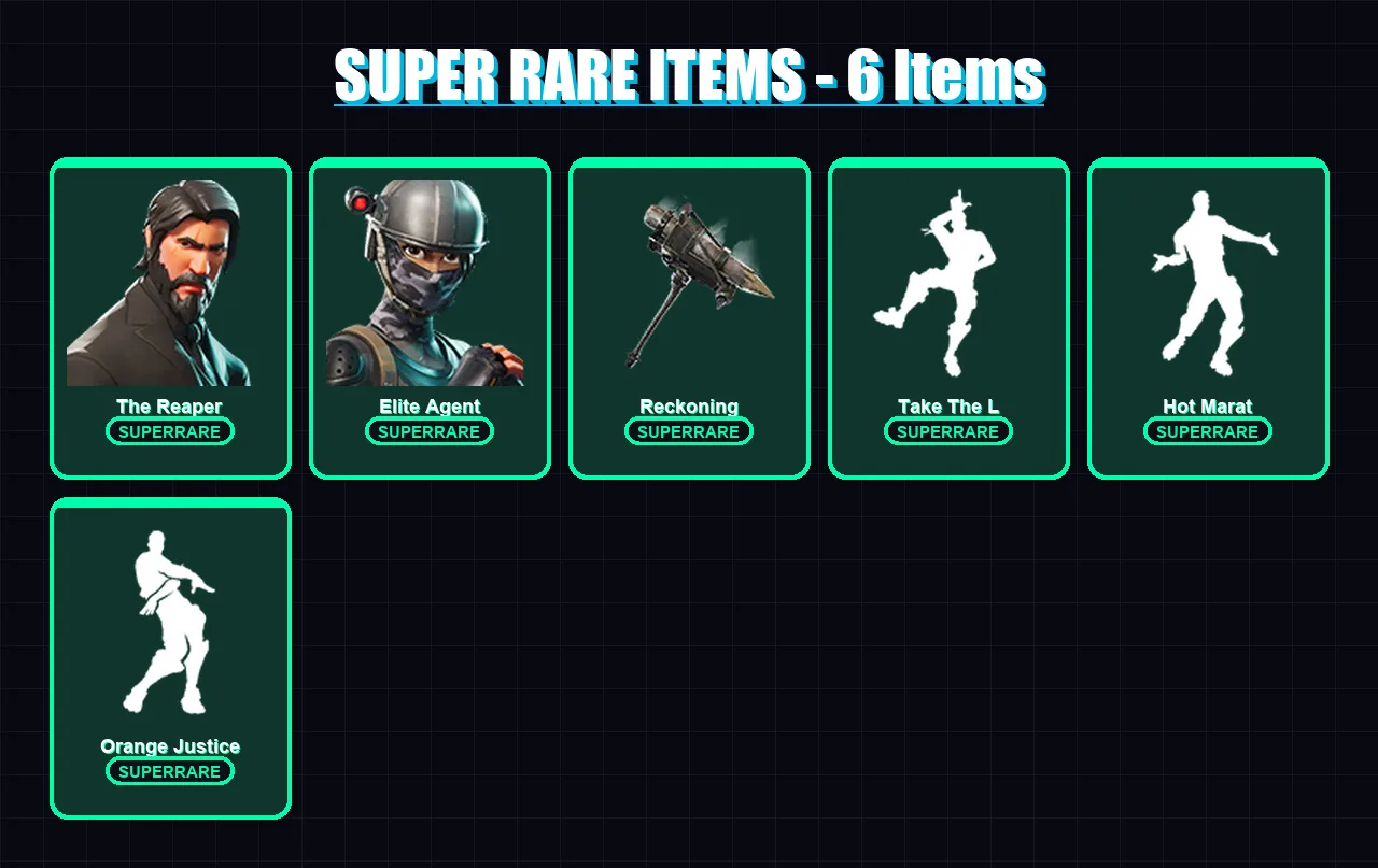 [PS4/PS5/XBOX/PC] | The Reaper | Elite Agent | Carbide | Ragnarok | Dark Voyager | 64 skin | 66 pickaxe | 49 emote | 54 glider | Lv702 — Fortnite account