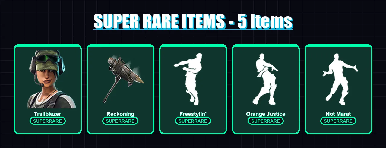 [PC/XBOX/PSN] | Trailblazer | Blackheart | Sentinel | Ruin | Vendetta | 60 skin | 50 pickaxe | 76 emote | 62 glider | Lv738
