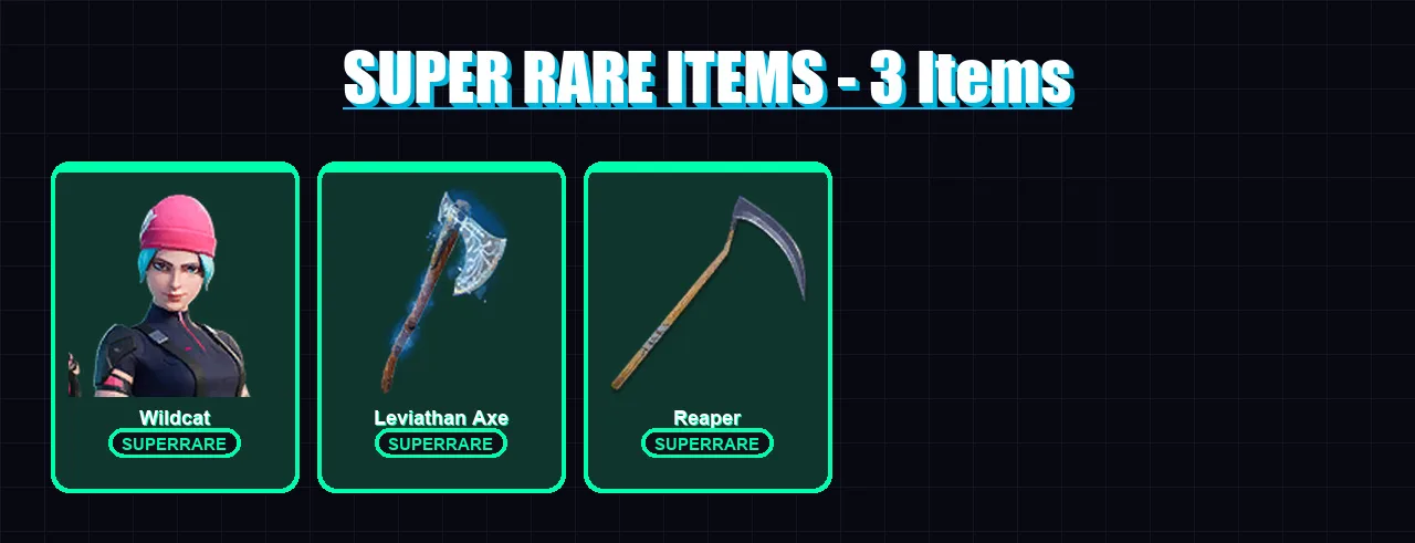 [PC/XBOX/PSN] | Wildcat | Mandalorian | Spire Assassin | Predator | Joey | 110 skin | 132 pickaxe | 113 emote | 94 glider | Lv2172