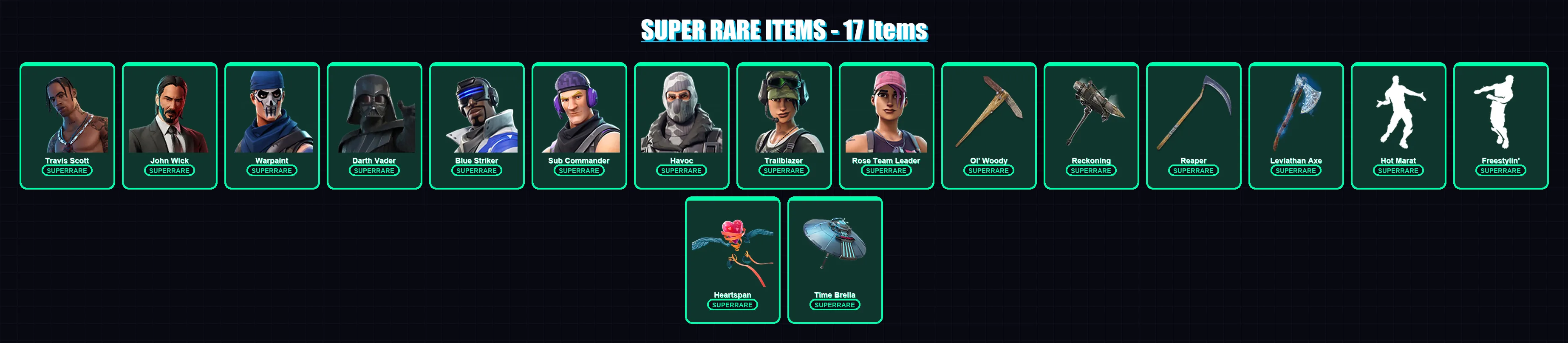 [PS4/PS5/XBOX/PC] | Travis Scott | John Wick | Warpaint | Darth Vader | Blue Striker | 261 skin | 249 pickaxe | 192 emote | 214 glider | Lv2913 | Fade — main preview