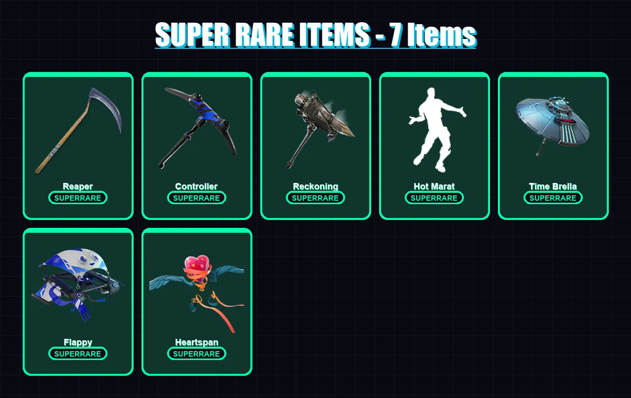 [PC/PSN] | Ruin | Dire | A.I.M. | Inferno | Blackheart | 90 skin | 103 pickaxe | 101 emote | 90 glider | Lv1512
