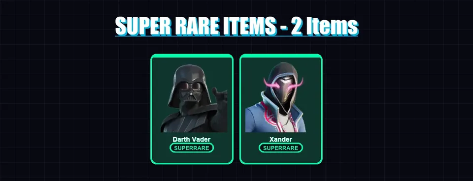 [PC/PSN] | Darth Vader | Xander | Snap | Twyn | Malik | 21 skin | 46 pickaxe | 27 emote | 43 glider | Lv655 — main preview