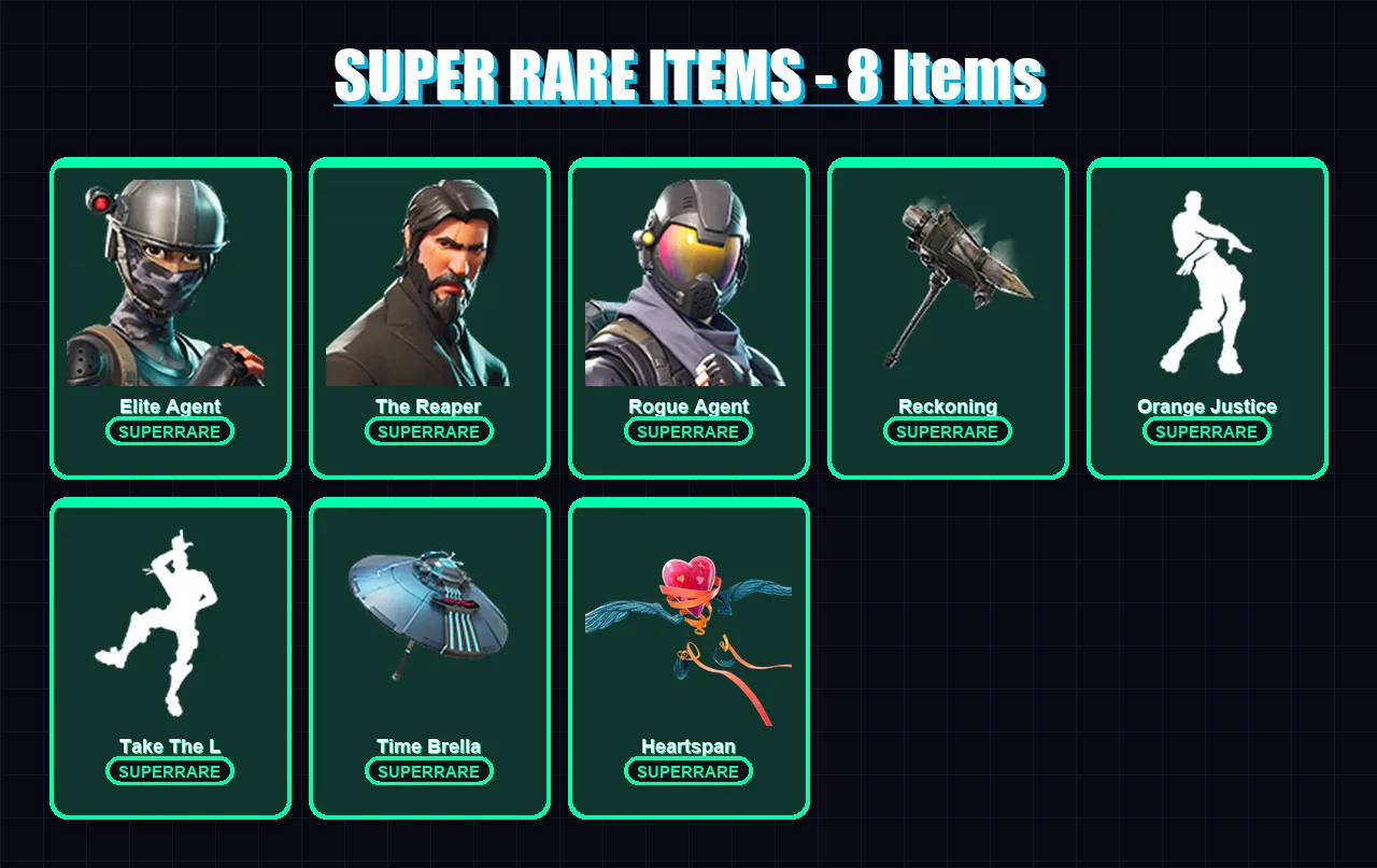 [PC/PSN] | Elite Agent | The Reaper | Rogue Agent | Omega | Sentinel | 96 skin | 107 pickaxe | 122 emote | 106 glider | Lv1667 — Game account