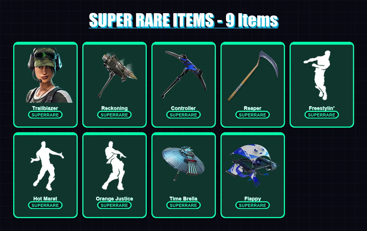 [PC/XBOX/PSN] | Trailblazer | Carbide | Predator | Zeus | Calamity | 134 skin | 158 pickaxe | 127 emote | 139 glider | Lv2549 — Fortnite account