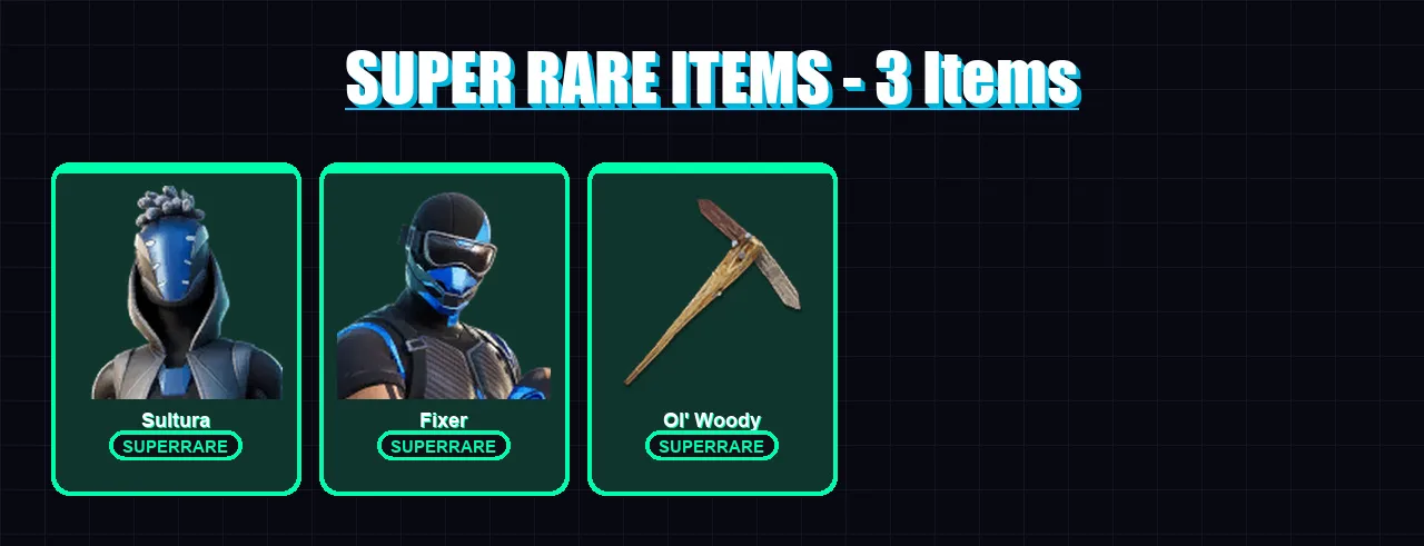 [PS4/PS5/XBOX/PC] | Sultura | Fixer | Apprentice Evie | Joss | Dupli-Kate | 33 skin | 52 pickaxe | 40 emote | 28 glider | Lv583