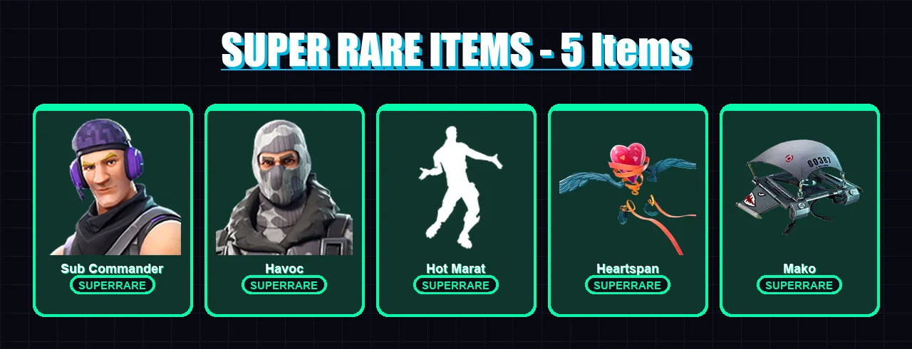 [PC/XBOX/PSN] | Sub Commander | Havoc | Hybrid | Rox | Sentinel | 41 skin | 54 pickaxe | 57 emote | 62 glider | Lv1040