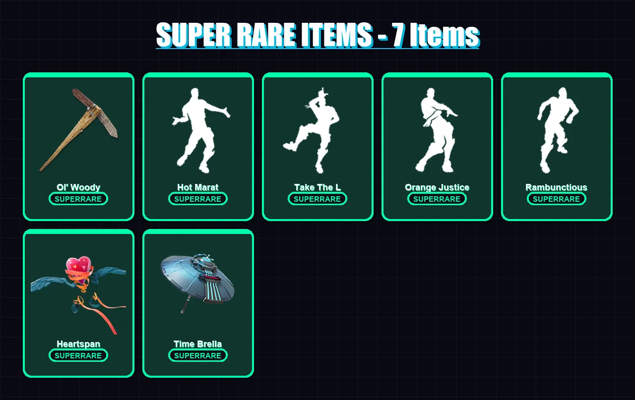 [PC] | Carbide | Omegarok | Omega | Peter Griffin | The Prisoner | 75 skin | 60 pickaxe | 58 emote | 65 glider | Lv746