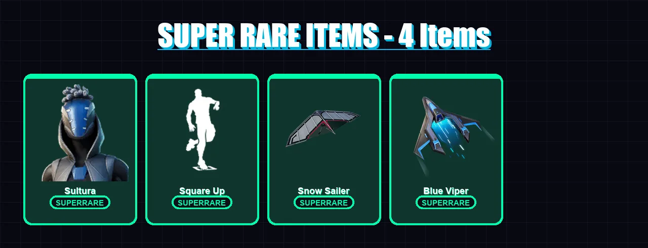 [PS4/PS5/XBOX/PC] | Sultura | The Cube Queen | Torin | Oro | Ronin | 88 skin | 103 pickaxe | 72 emote | 61 glider | Lv1141
