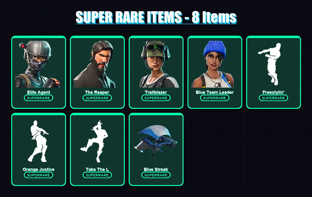 [PC/XBOX/PSN] | Elite Agent | The Reaper | Trailblazer | Blue Team Leader | Mandalorian | 18 skin | 20 pickaxe | 25 emote | 26 glider | Lv333 — Fortnite account