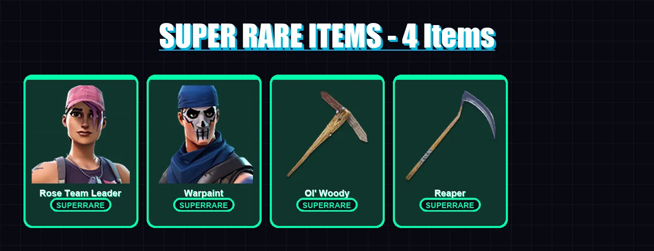 [PC/XBOX/PSN] | Rose Team Leader | Warpaint | Fusion | Ultima Knight | The Scientist | 71 skin | 134 pickaxe | 113 emote | 113 glider | Lv2138