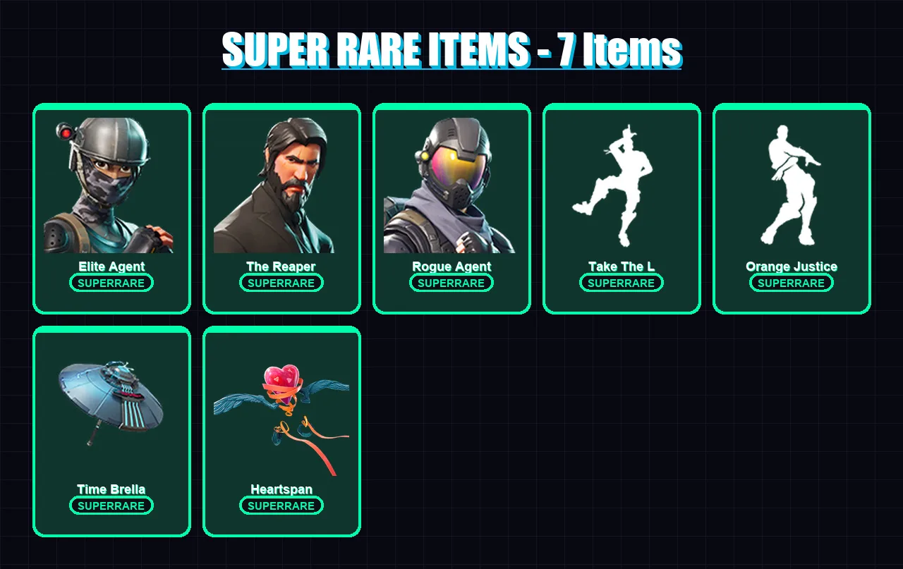 [PC/XBOX/PSN] | Elite Agent | The Reaper | Rogue Agent | Valor | Omega | 34 skin | 34 pickaxe | 27 emote | 32 glider | Lv460