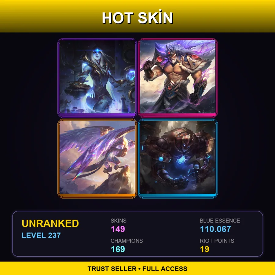 LAN | Lv237 | Unranked | 149 Skin | 169 Champ — Spirit Blossom Syndra