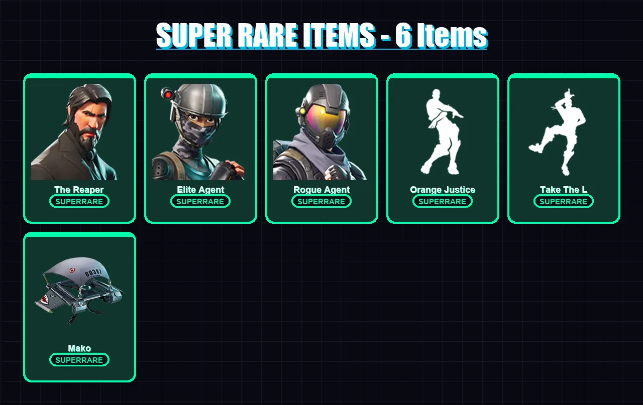 [PC/XBOX/PSN] | The Reaper | Elite Agent | Rogue Agent | Zenith | Carbide | 15 skin | 12 pickaxe | 25 emote | 21 glider | Lv378 — Fortnite account