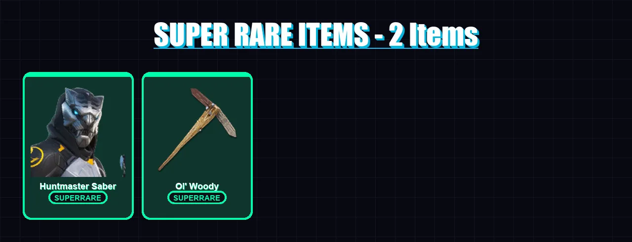 [PC/PSN] | Huntmaster Saber | Joey | Fade | The Imagined | Midas | 62 skin | 78 pickaxe | 62 emote | 70 glider | Lv1141