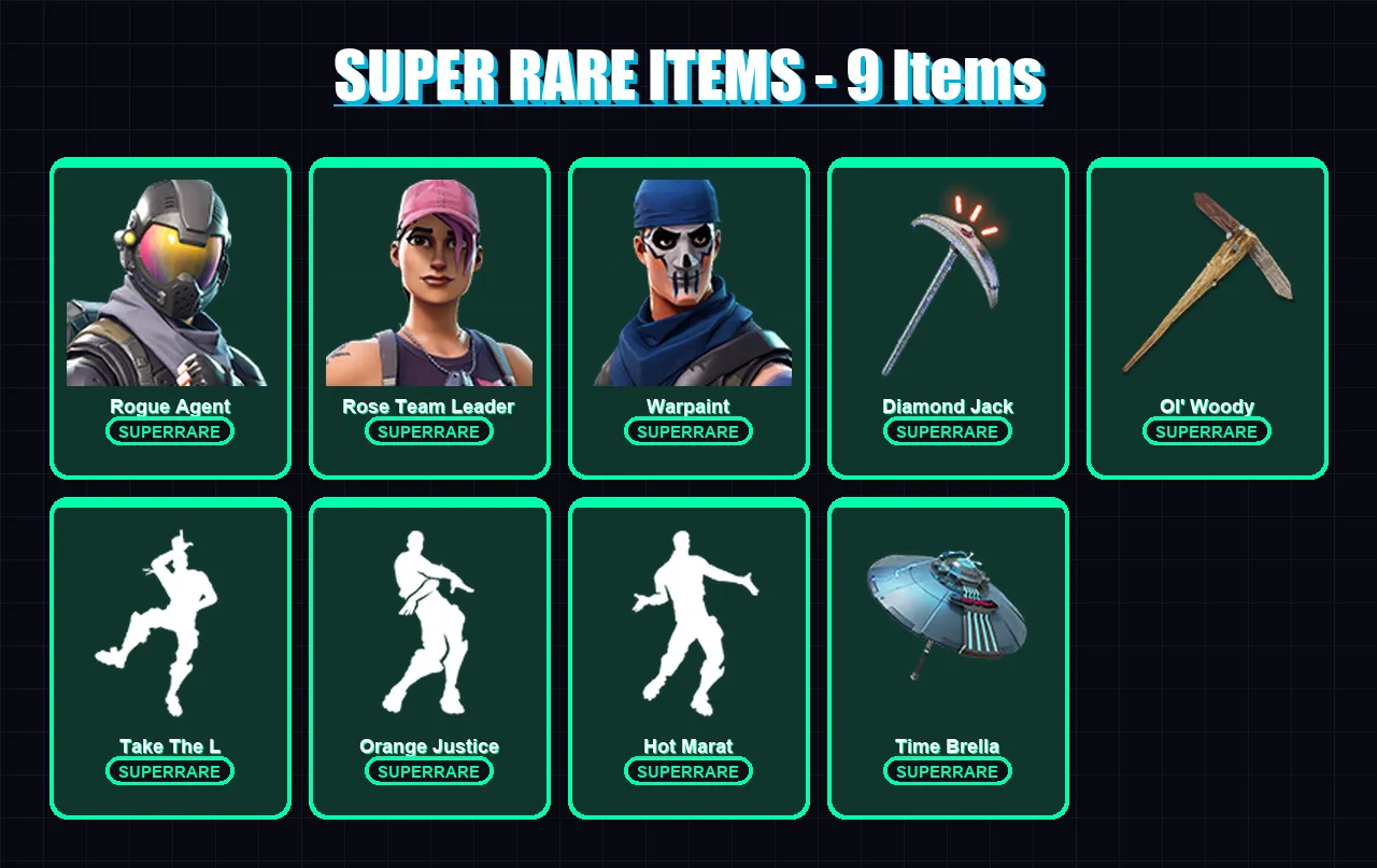 [PC/XBOX/PSN] | Omega | Rogue Agent | Midas | Rose Team Leader | Warpaint | 141 skin | 136 pickaxe | 130 emote | 125 glider | Lv1408 — Fortnite account