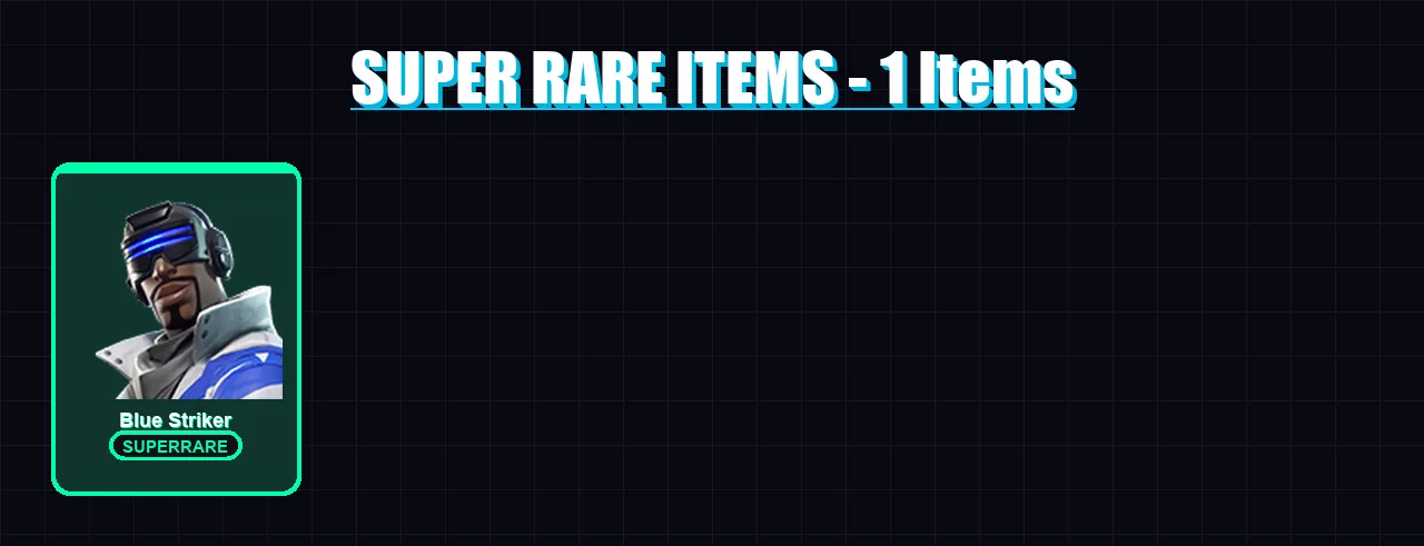 [PC/XBOX/PSN] | Blue Striker | Drift | Fate | Sun Strider | Venturion | 11 skin | 7 pickaxe | 10 emote | 8 glider | Lv116