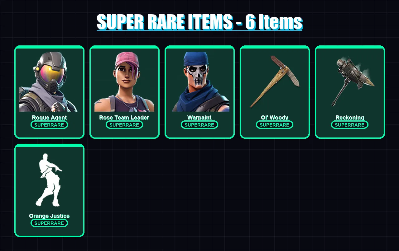 [PC/PSN] | Rogue Agent | Rose Team Leader | Warpaint | Lynx | Ragnarok | 65 skin | 62 pickaxe | 73 emote | 62 glider | Lv774