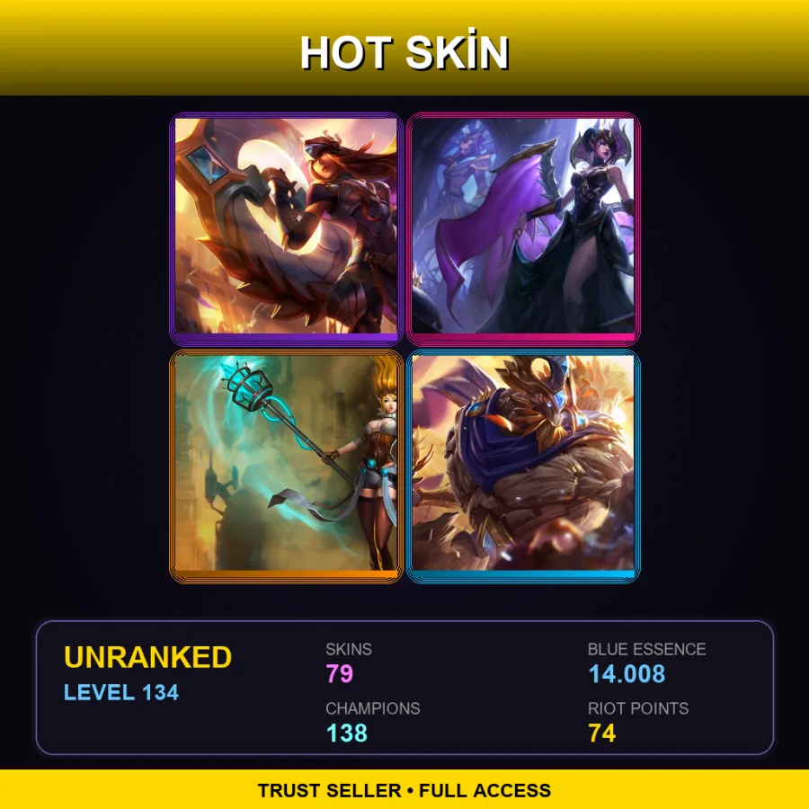 EUNE | Lv134 | Unranked | 79 Skin | 138 Champ — Spirit Blossom Yone