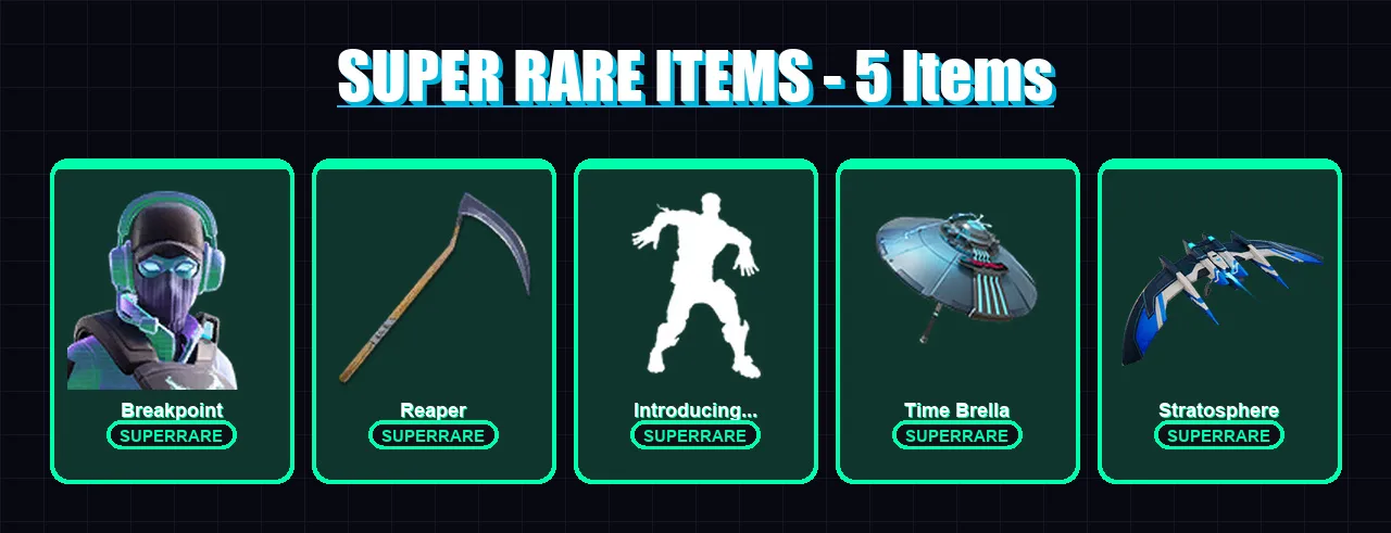 [PS4/PS5/XBOX/PC] | Breakpoint | Mandalorian | Eternal Knight | Kymera | Deadpool | 135 skin | 159 pickaxe | 126 emote | 130 glider | Lv2071