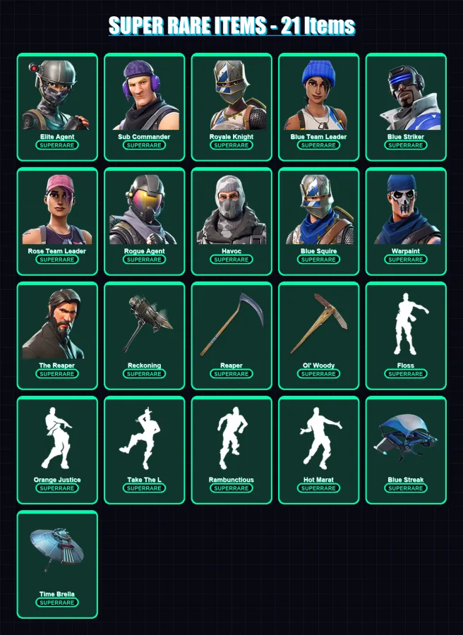 [PS4/PS5/XBOX/PC] | Elite Agent | Sub Commander | Royale Knight | 147 skin | Lv1723 — Fortnite account