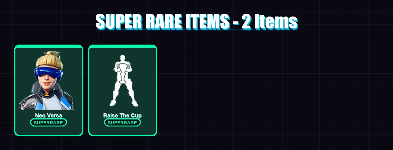[PS4/PS5/XBOX/PC] | Neo Versa | Fade | Thor | Storm | Siona | 16 skin | 26 pickaxe | 25 emote | 31 glider | Lv478