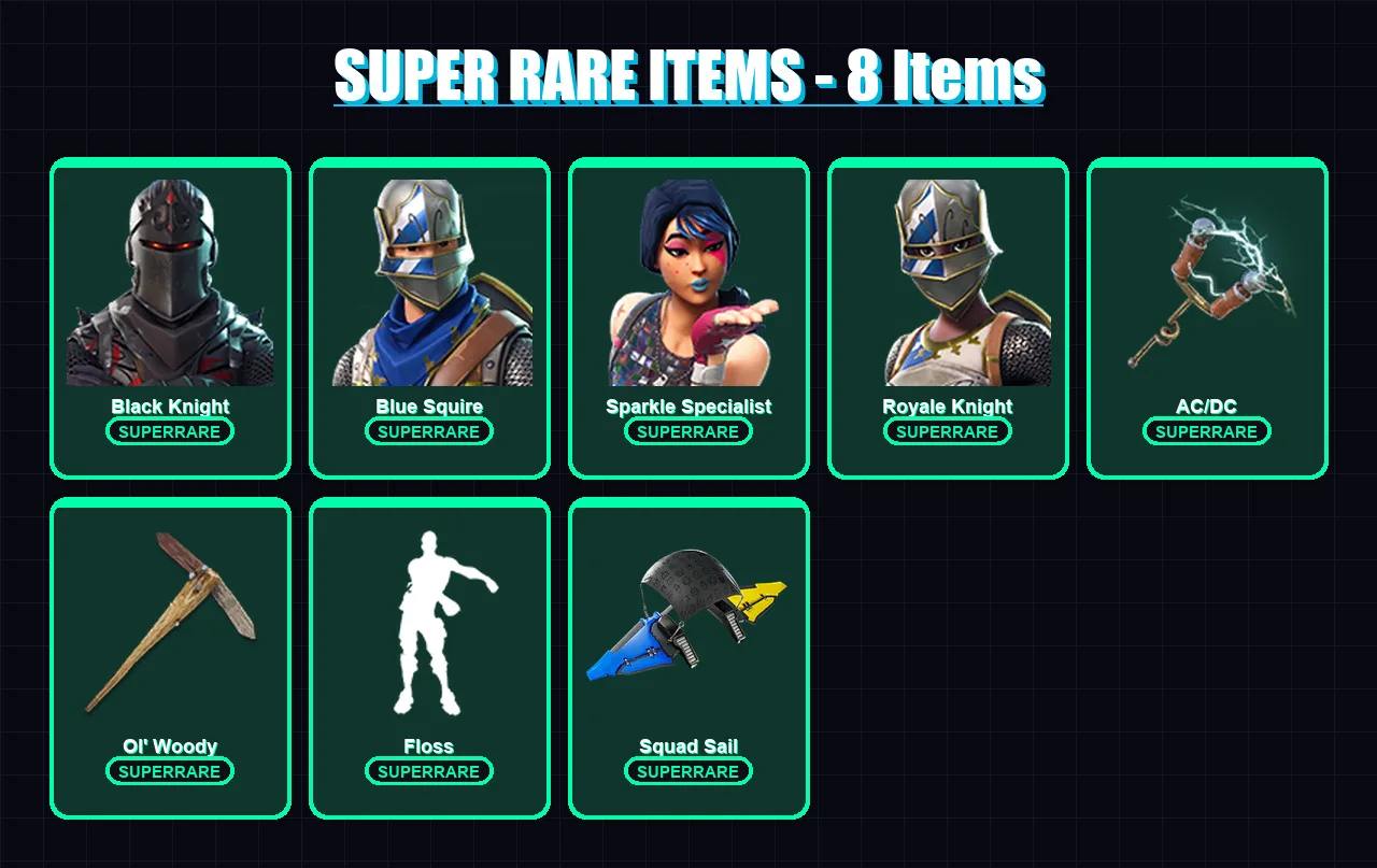 [PC/PSN] | Black Knight | Blue Squire | Sparkle Specialist | Royale Knight | Malice | 72 skin | 76 pickaxe | 50 emote | 45 glider | Lv504