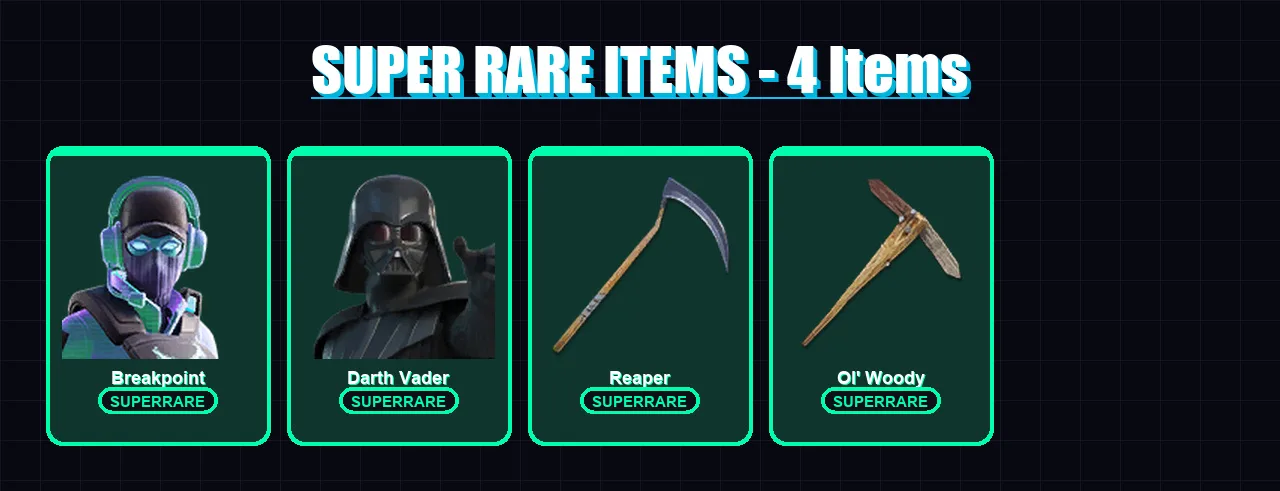 [PS4/PS5/XBOX/PC] | Breakpoint | Darth Vader | P.A.N.D.A Team Leader | 127 skin | Lv1928