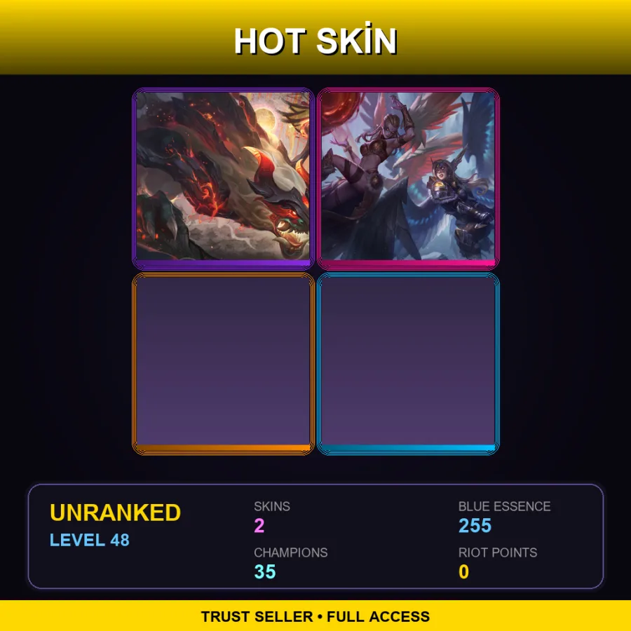 LAS | Lv48 | Unranked | 2 Skin | 35 Champ
