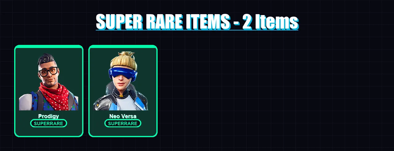 [PC/XBOX] | Prodigy | Neo Versa | Gear Specialist Maya | Deadpool | Singularity | 55 skin | 58 pickaxe | 69 emote | 61 glider | Lv763