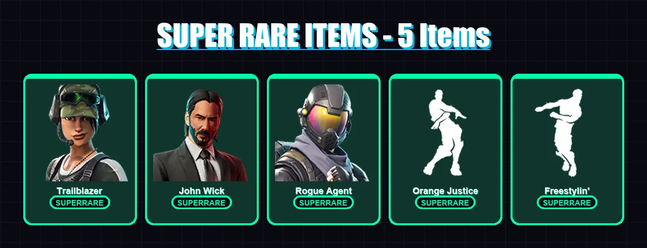 [PC/XBOX/PSN] | Trailblazer | John Wick | Rogue Agent | Midas | Ronin | 90 skin | 89 pickaxe | 83 emote | 80 glider | Lv1499