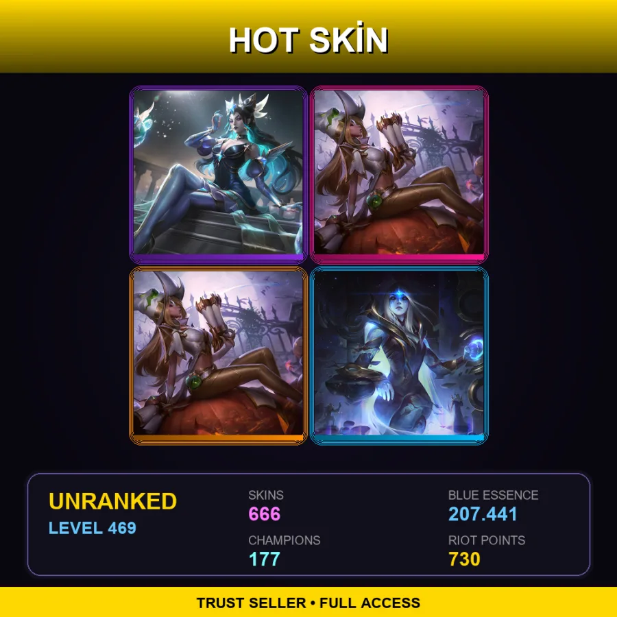 NA | Lv469 | Unranked | 666 Skin | 177 Champ — Firecracker Teemo