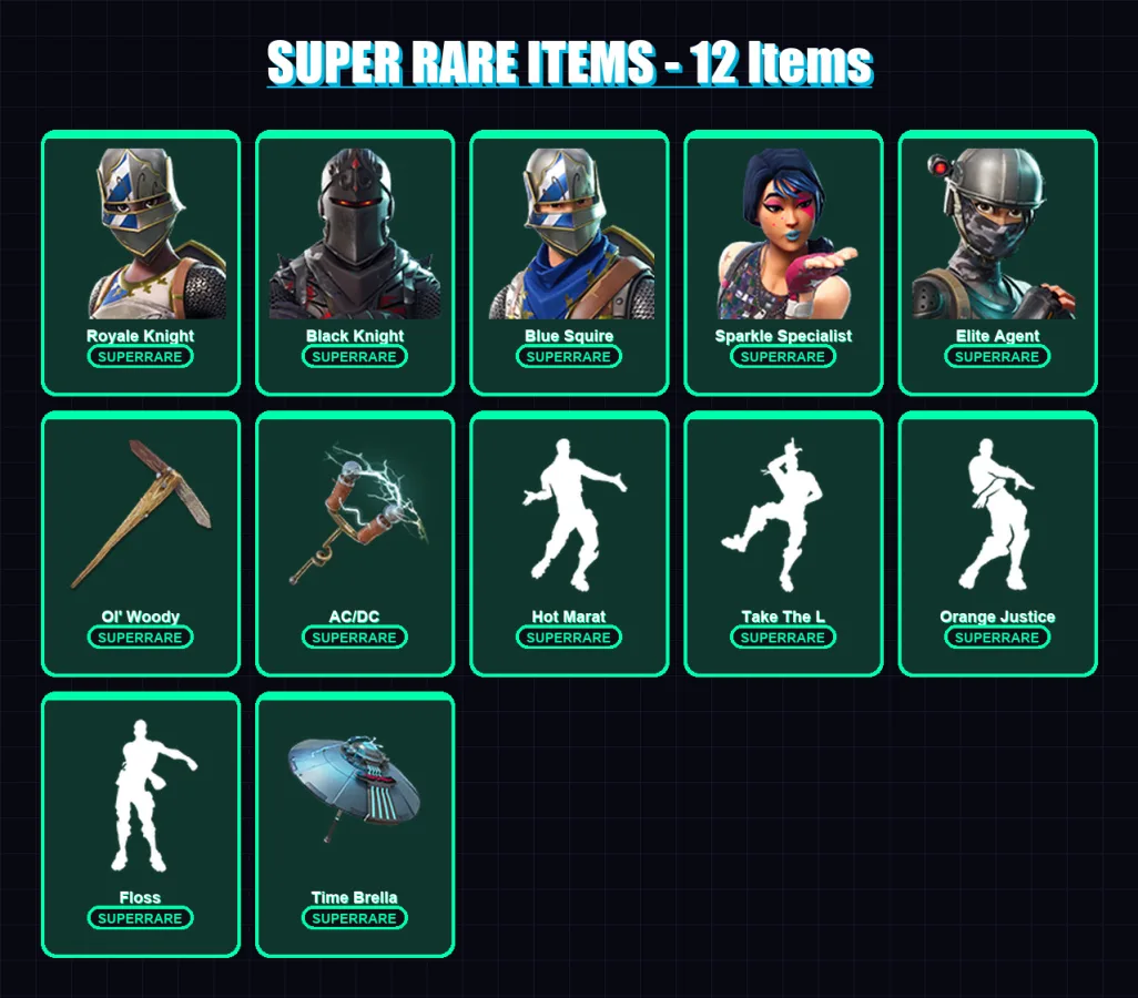 [PC/XBOX/PSN] | Royale Knight | Black Knight | Blue Squire | 117 skin | Lv2454