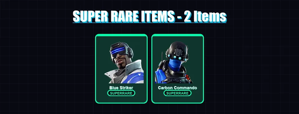 [PS4/PS5/XBOX/PC] | Blue Striker | Carbon Commando | Lt. Evergreen | Wooly Warrior | 4 skin | 7 pickaxe | 18 emote | 12 glider | Lv260 — main preview