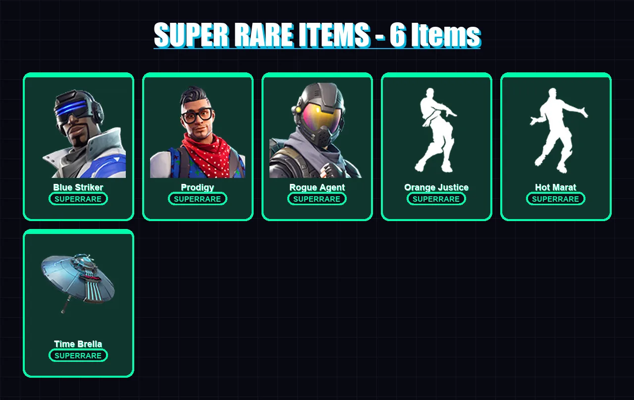 [PC/XBOX] | Blue Striker | Prodigy | Rogue Agent | Eternal Knight | Valor | 95 skin | 110 pickaxe | 101 emote | 105 glider | Lv2369 — Fortnite account