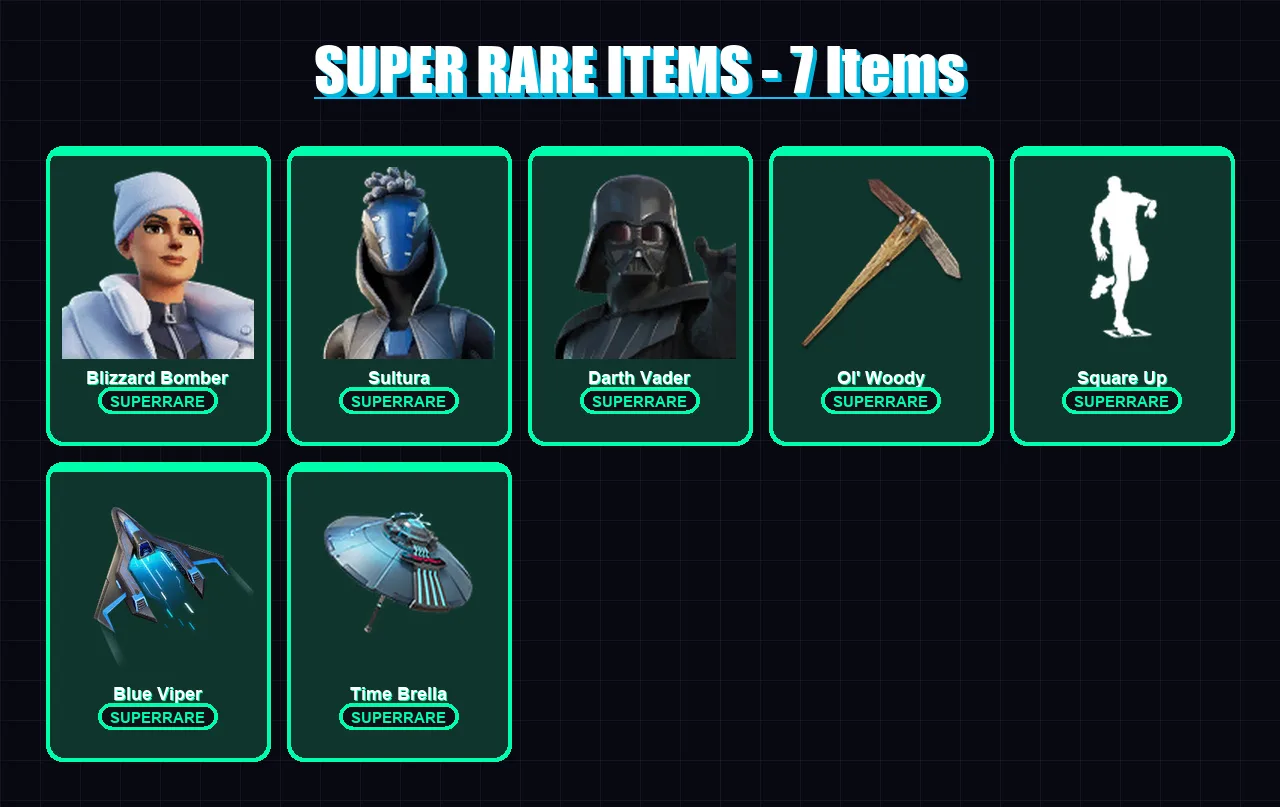 [PS4/PS5/XBOX/PC] | Blizzard Bomber | Sultura | Darth Vader | Ronin | Kado Thorne | 212 skin | 241 pickaxe | 179 emote | 170 glider | Lv1978 — Fortnite account