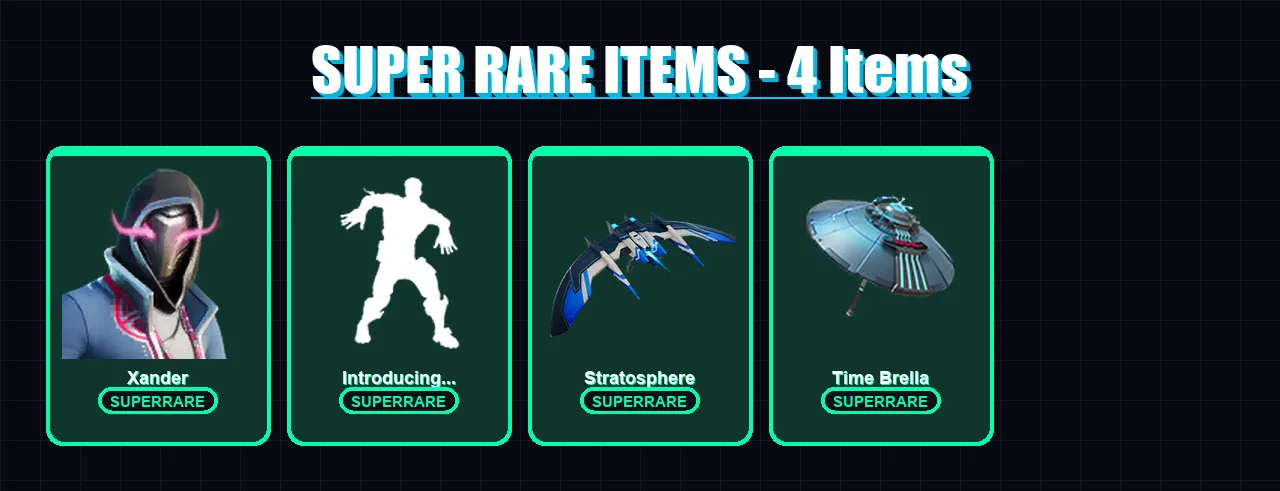 [PC/XBOX] | Xander | Spire Assassin | Ronin | Paradigm (Reality-659) | Mandalorian | 80 skin | 93 pickaxe | 71 emote | 92 glider | Lv1405
