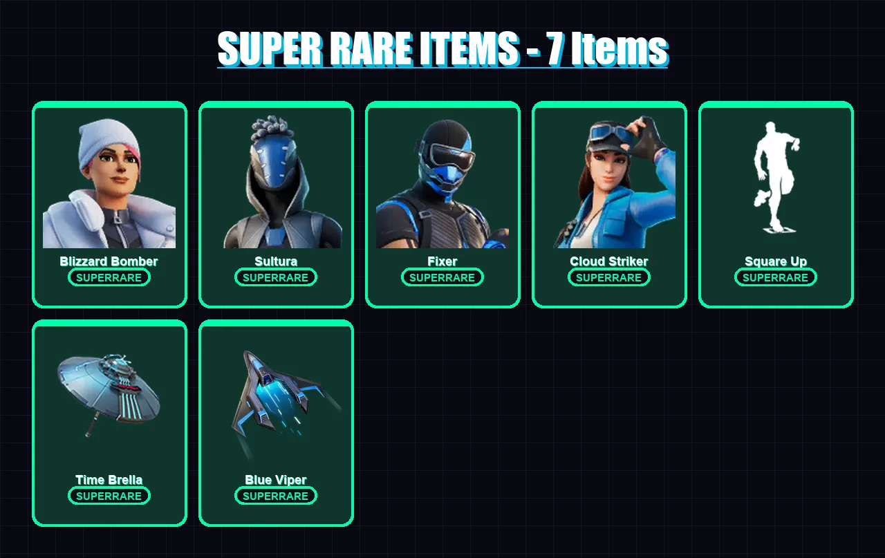 [PS4/PS5/XBOX/PC] | Blizzard Bomber | Sultura | Fixer | Cloud Striker | Ronin | 81 skin | 107 pickaxe | 85 emote | 86 glider | Lv904 — Fortnite account
