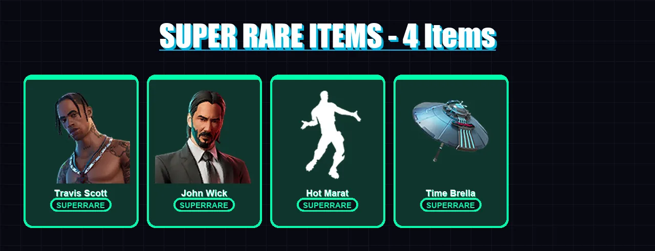[PC/XBOX/PSN] | Travis Scott | John Wick | Luxe | Mandalorian | Molten Battle Hound | 109 skin | 94 pickaxe | 119 emote | 83 glider | Lv1484