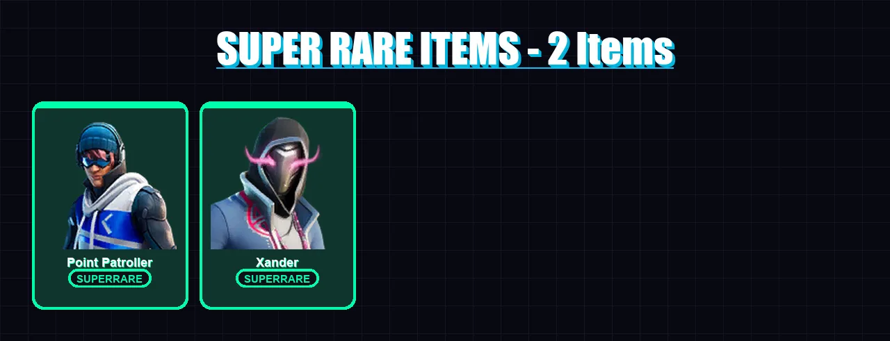 [PC/XBOX/PSN] | Point Patroller | Xander | Deadpool | Midas | Gear Specialist Maya | 152 skin | 190 pickaxe | 140 emote | 106 glider | Lv1570
