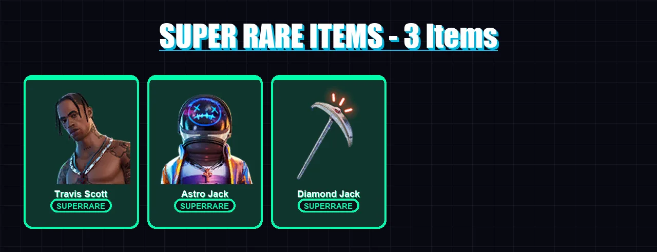 [PC/XBOX/PSN] | Travis Scott | Astro Jack | Midas | Peter Griffin | Fade | 117 skin | 148 pickaxe | 109 emote | 116 glider | Lv1568