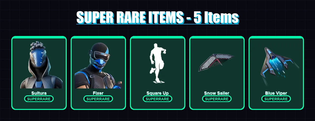 [PC/PSN] | Sultura | Fixer | Ronin | Kymera | Prowler | 21 skin | 28 pickaxe | 30 emote | 24 glider | Lv203