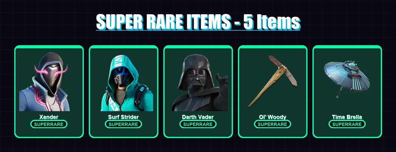 [PC/XBOX/PSN] | Xander | Surf Strider | Darth Vader | Nezumi | Malik | 176 skin | 214 pickaxe | 167 emote | 168 glider | Lv3325