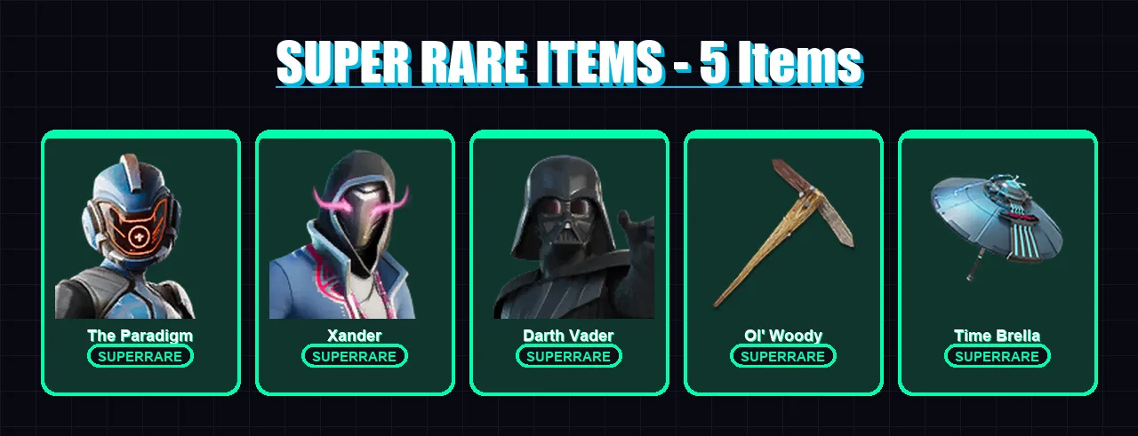 [PC/PSN] | The Paradigm | Xander | Darth Vader | Spectra Knight | Malik | 346 skin | 353 pickaxe | 230 emote | 213 glider | Lv4012 — Fortnite account