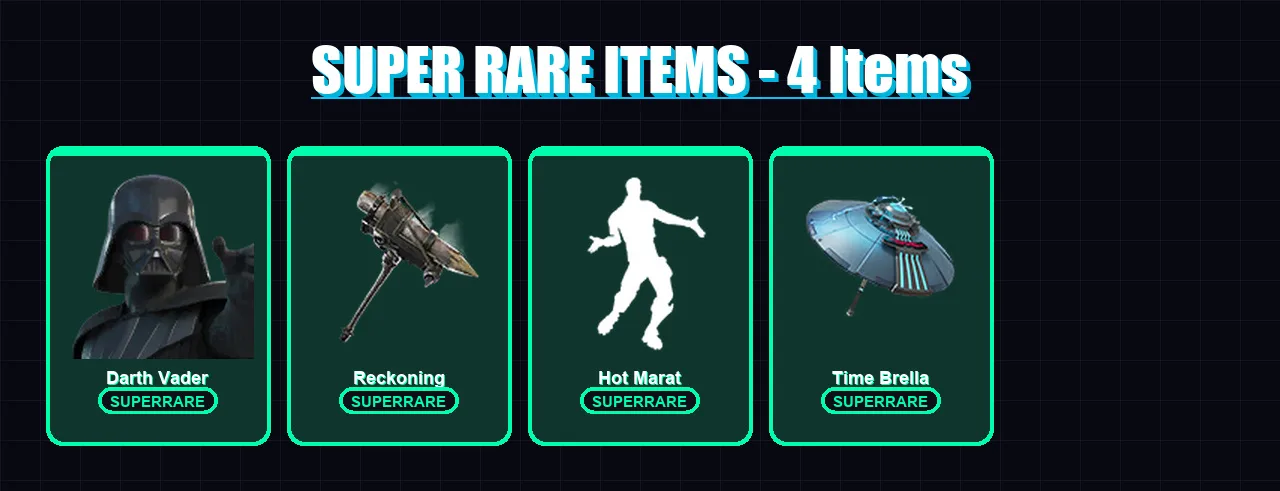 [PC/XBOX/PSN] | Darth Vader | Valeria | Blackheart | A.I.M. | Enforcer | 146 skin | 188 pickaxe | 164 emote | 170 glider | Lv3502