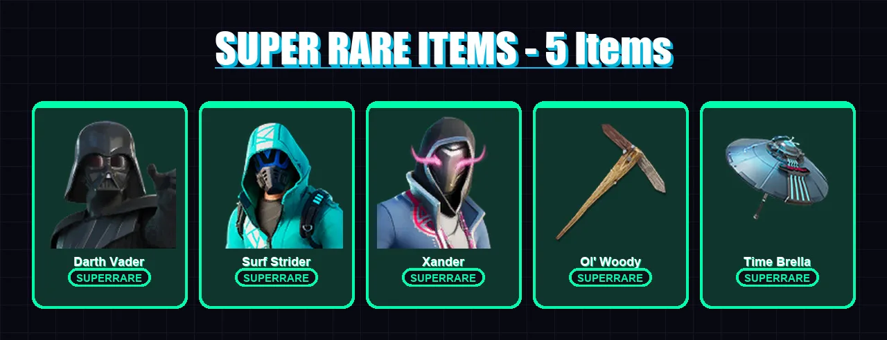 [PC/PSN] | Darth Vader | Surf Strider | Xander | Malik | The Foundation | 188 skin | 216 pickaxe | 182 emote | 177 glider | Lv2877